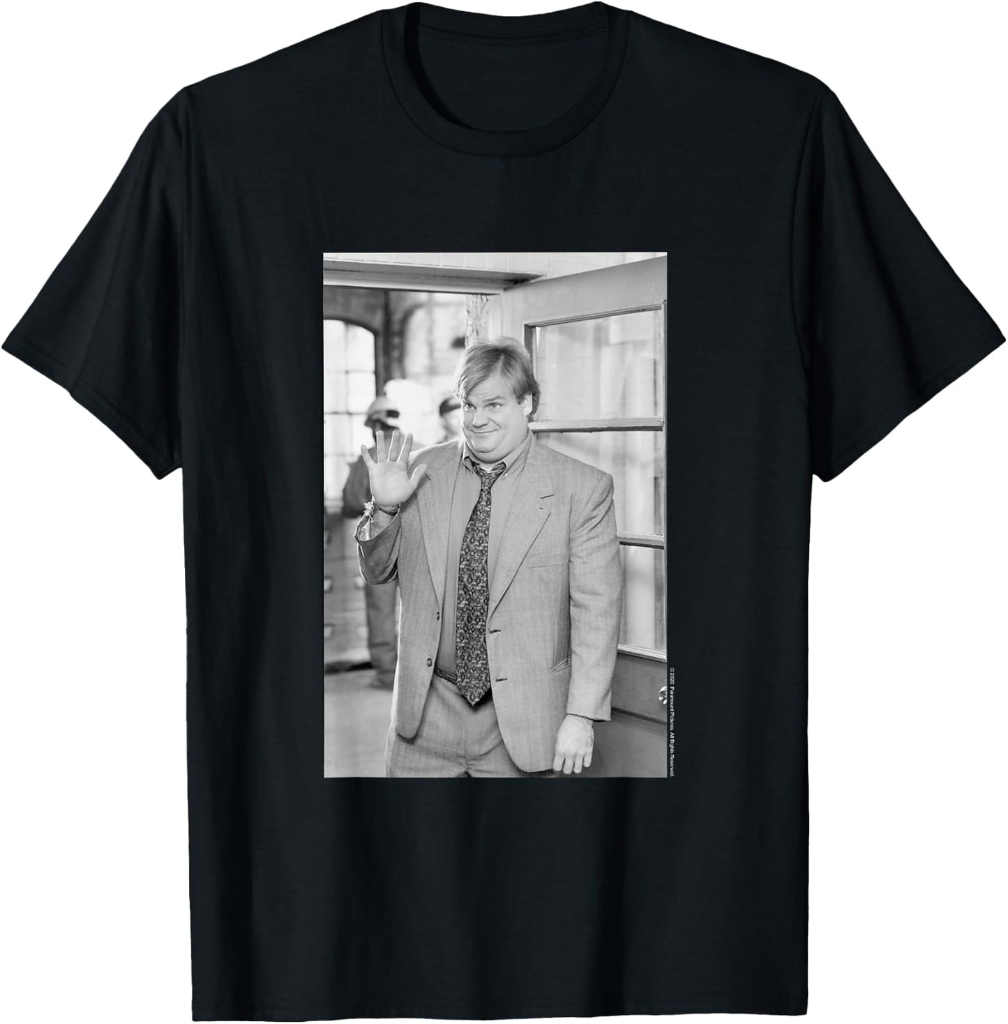 Tommy Boy Wave BW T-Shirt - T-Shirt | Black
