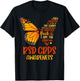 CRPS Awareness Complex Regional Pain Syndrome Butterfly T-Shirt - T-Shirt | Black