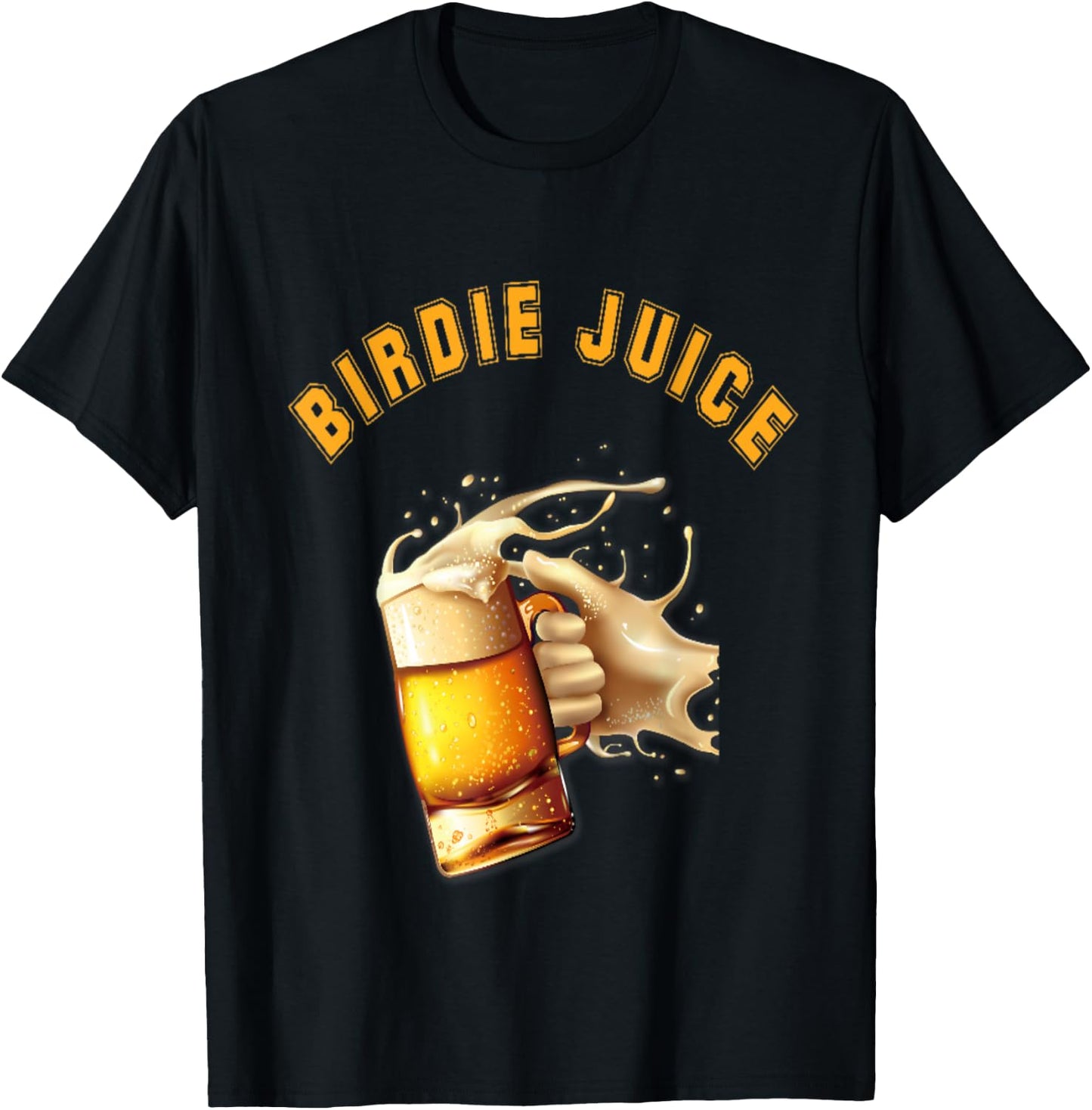 Birdie Juice funny golf sports T-Shirt - T-Shirt | Black