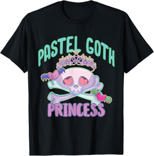 Pastel Goth Princess T-Shirt - T-Shirt | Black