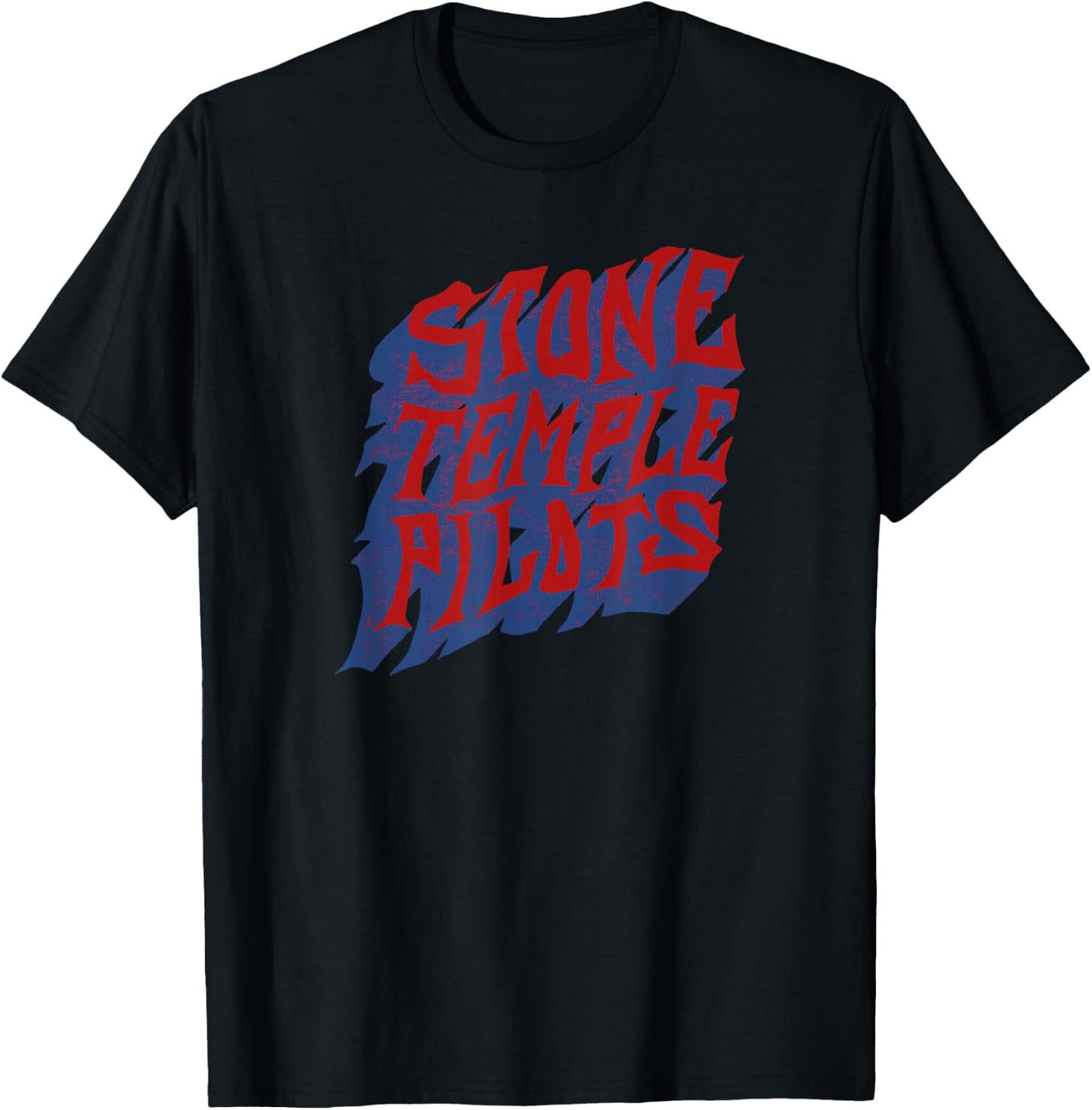 Stone Temple Pilots Red Logo T-Shirt - T-Shirt | Black