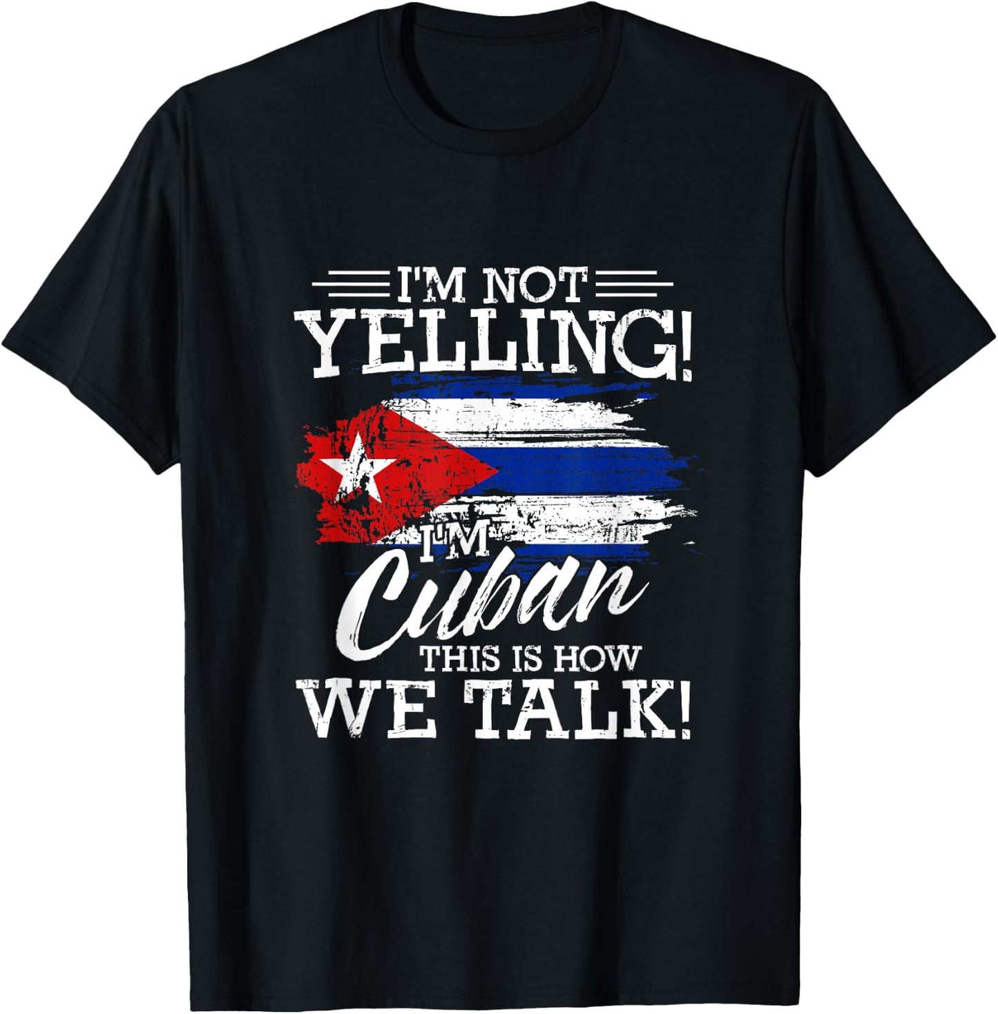 Funny Cuba Lover Graphic Men Kids Cuban T-Shirt - T-Shirt | Black