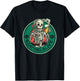 Staying Alive Skeleton Drinking Coffee Skeleton And Coffee T-Shirt - T-Shirt | Black