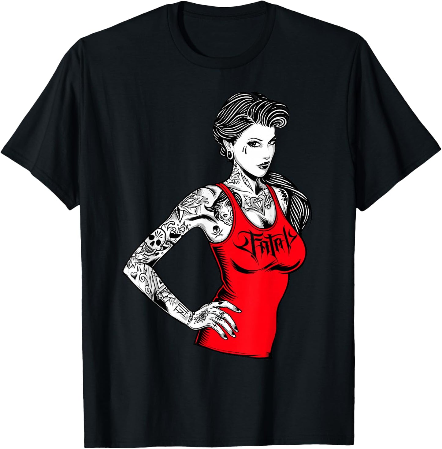 Diamonds T-Shirt - T-Shirt | Black