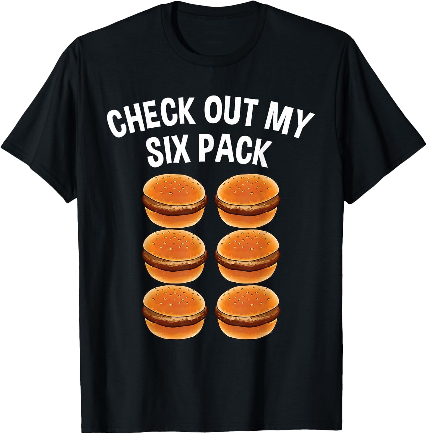 Funny Burger Art Men Women Sandwich Cheeseburger Lovers T-Shirt - T-Shirt | Black
