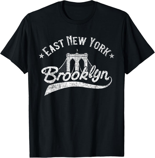 East New York Brooklyn NYC T-Shirt - T-Shirt | Black