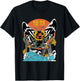 Giant Moth Sunset Japanese T-Shirt - T-Shirt | Black