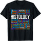 Histology Words Histologist Technician Gift T-Shirt - T-Shirt | Black