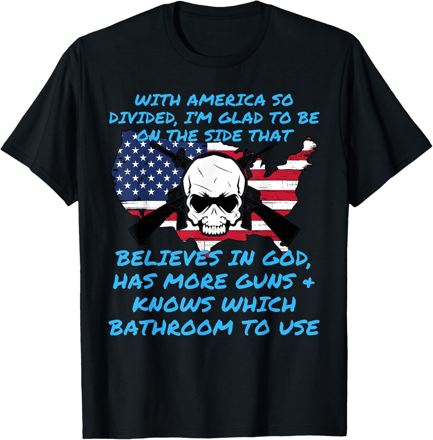 Republican Anti Democrat Funny Political Apparel T-Shirt - T-Shirt | Black
