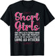 Short Girls God Only Lets Things Grow Until Perfect T-Shirt - T-Shirt | Black