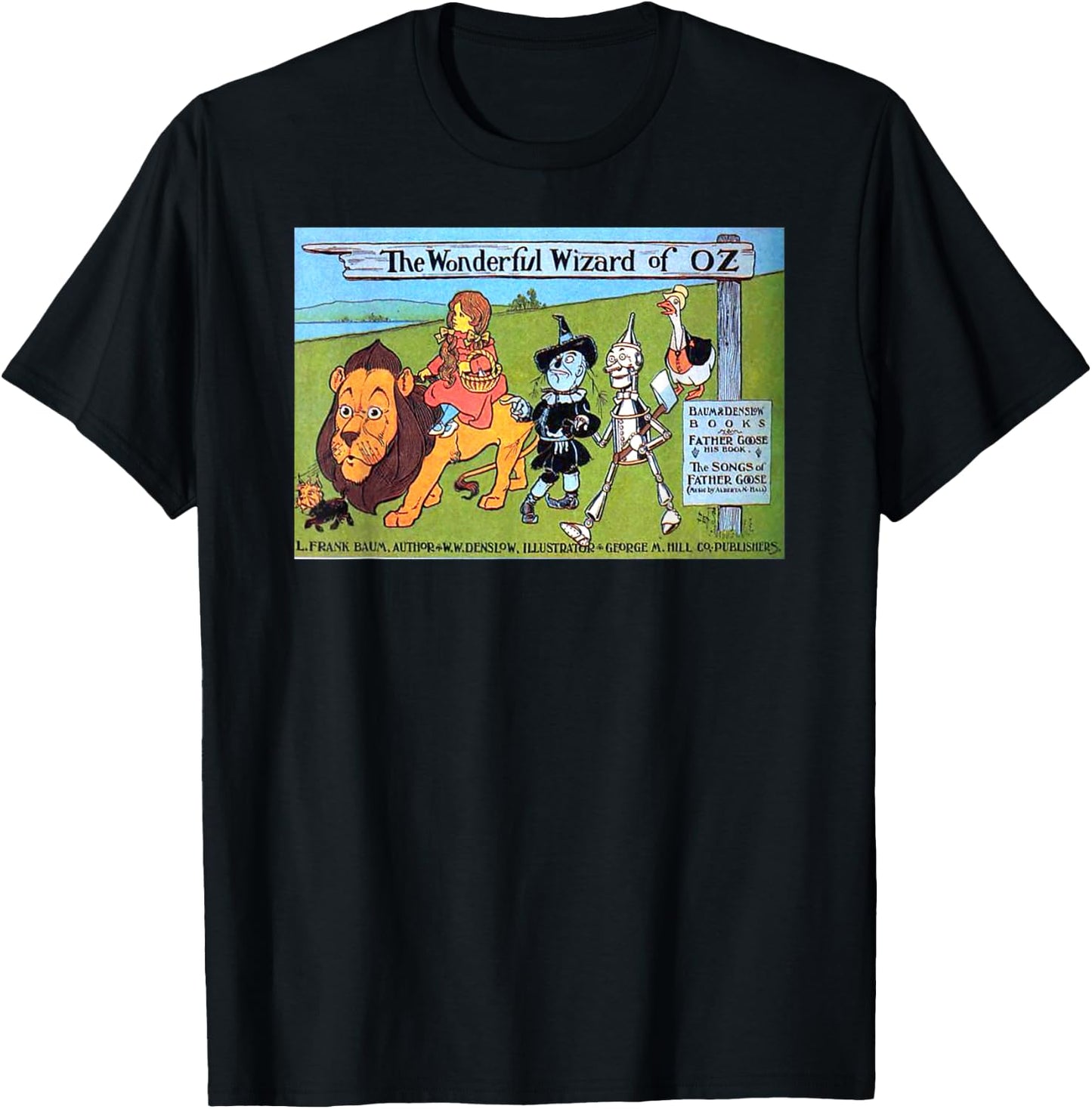 The Wizard Of OZ Book Character Promo - Vintage T-Shirt - T-Shirt | Black