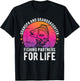 Grandpa and Granddaughter Fishing Partners For Life Fishing T-Shirt - T-Shirt | Black