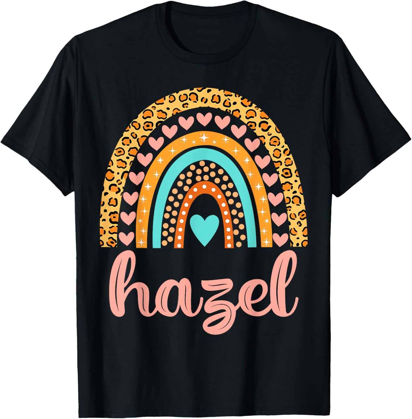 Hazel Hazel Name Birthday Shirt Gift T-Shirt - T-Shirt | Black