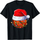 Basketball Christmas Boy Apparel, Funny Santa Sport Men Kids T-Shirt - T-Shirt | Black