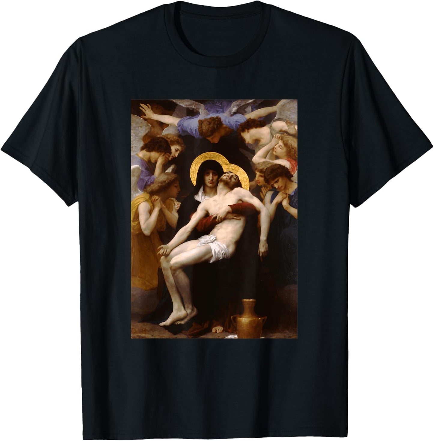 William-Adolphe Bouguereau - Pieta #2 - For artists T-Shirt - T-Shirt | Black