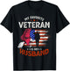 My Favorite Veteran Is My Husband T-Shirt - T-Shirt | Black