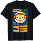 Chinese Zodiac Horoscope Animal Facts Year of the Monkey T-Shirt - T-Shirt | Black