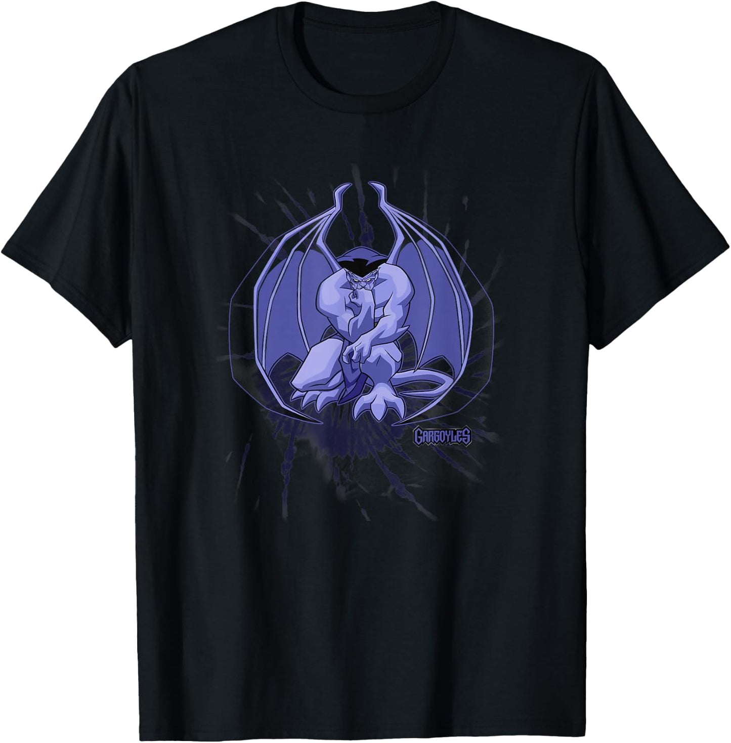 Disney Gargoyles Spiral Goliath T-Shirt - T-Shirt | Black