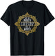 Ain't No Party Like a Gatsby Party Shirt Faux Gold Effect T-Shirt - T-Shirt | Black