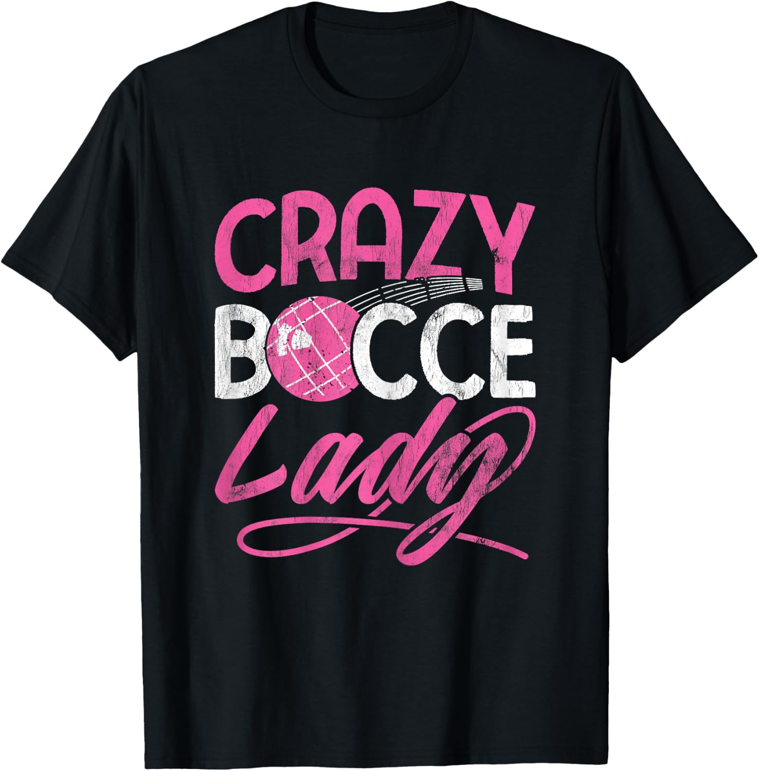Crazy Bocce Ball T-Shirt - T-Shirt | Black