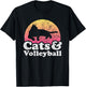 Cats and Volleyball Men's or Women's Cat T-Shirt - T-Shirt | Black