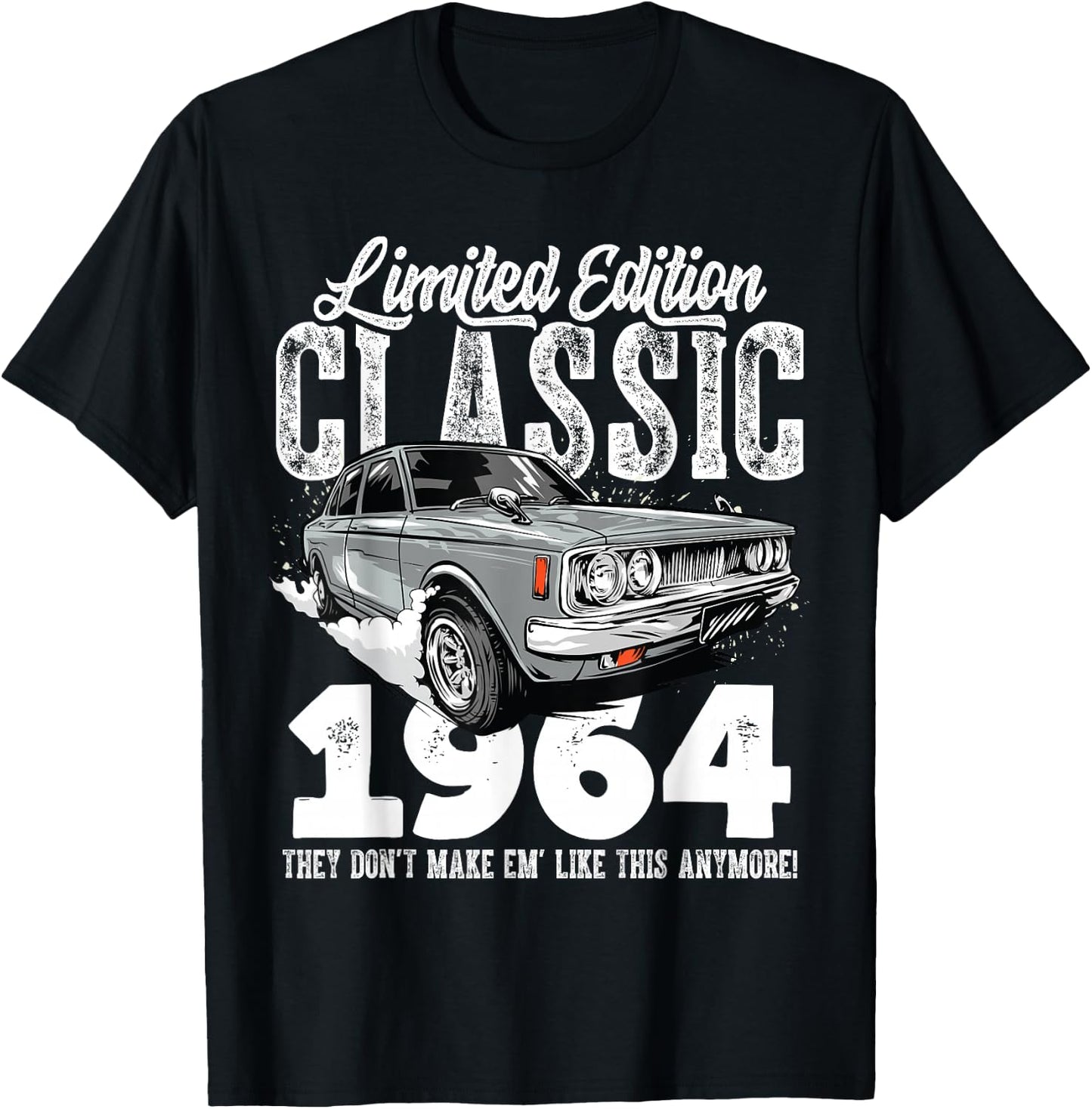 59th birthday Vintage Classic Car 1964 B-day 59 year old T-Shirt - T-Shirt | Black