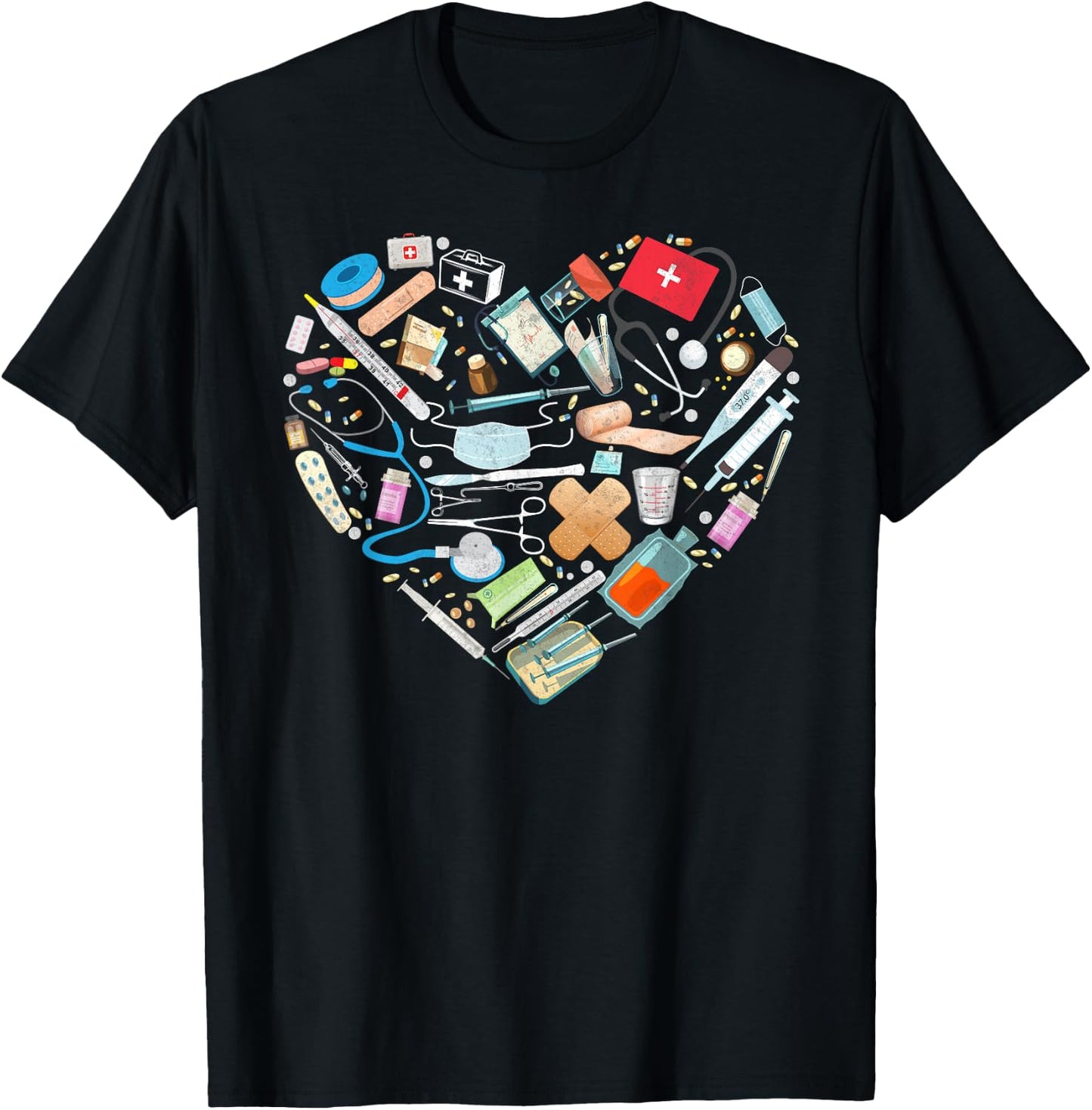 Certified Medical Assistant Heart Nurse Doctor CMA T-Shirt - T-Shirt | Black