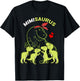 Mimisaurus Mimi 4 Kids Dinosaur Mother's Day T-Shirt - T-Shirt | Black