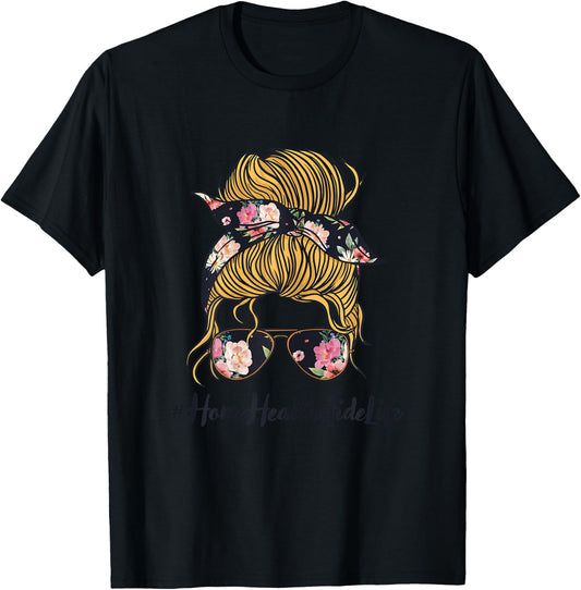 Home Health Aide Life HHA T-Shirt - T-Shirt | Black