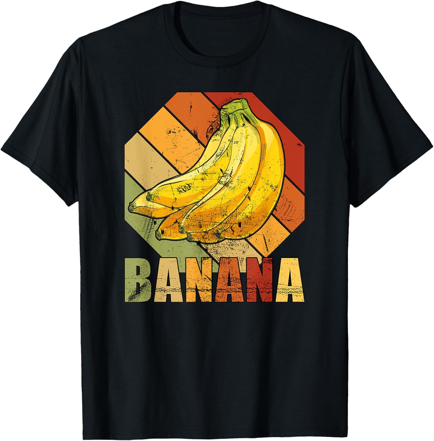 Retro banana banana T-Shirt - T-Shirt | Black