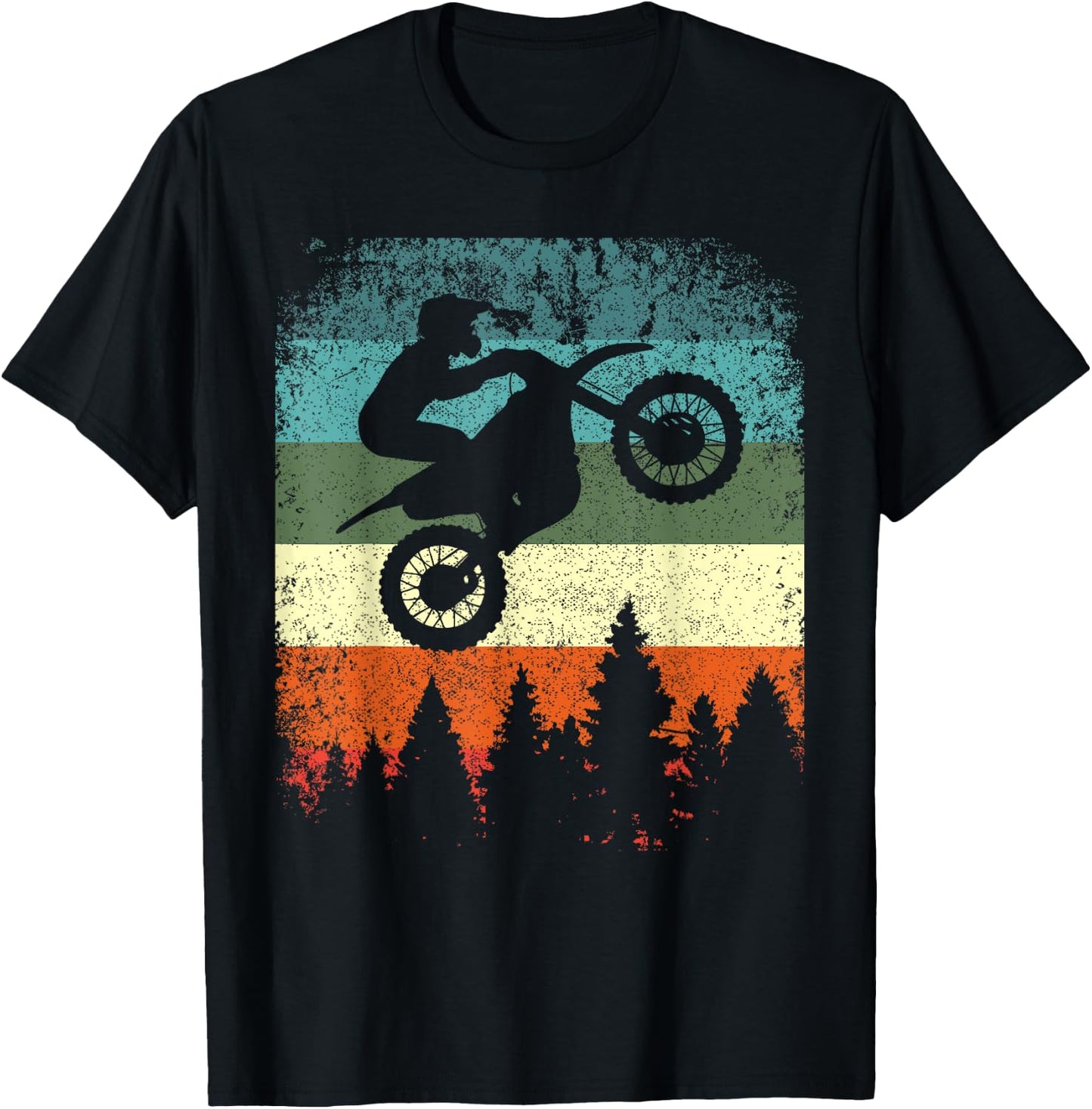 Motorcycle rider motocross motorcycle rider sport motorcycle T-Shirt - T-Shirt | Black