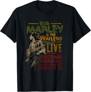 Bob Marley BTRTW The Wailers Live T-Shirt - T-Shirt | Black