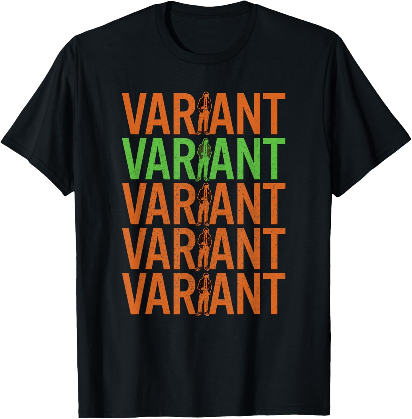 Marvel Loki Variant Text Stack T-Shirt - T-Shirt | Black