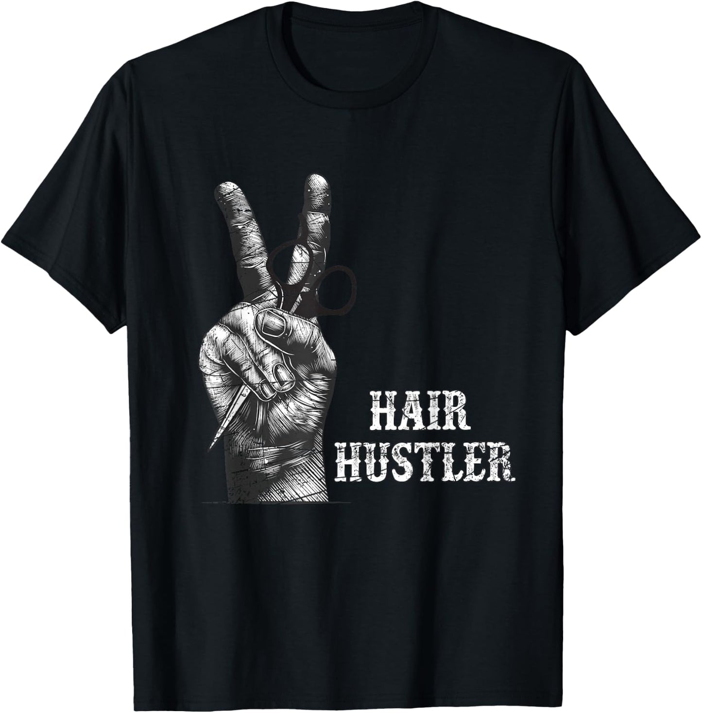 Hairdresser Cosmetology Barber Gift Hairstylist T-Shirt - T-Shirt | Black