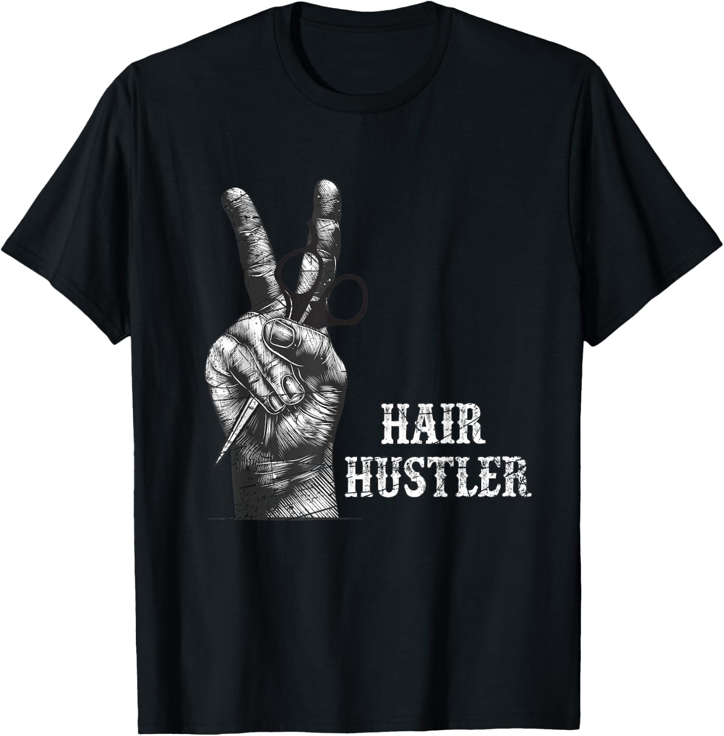 Hairdresser Cosmetology Barber Gift Hairstylist T-Shirt - T-Shirt | Black