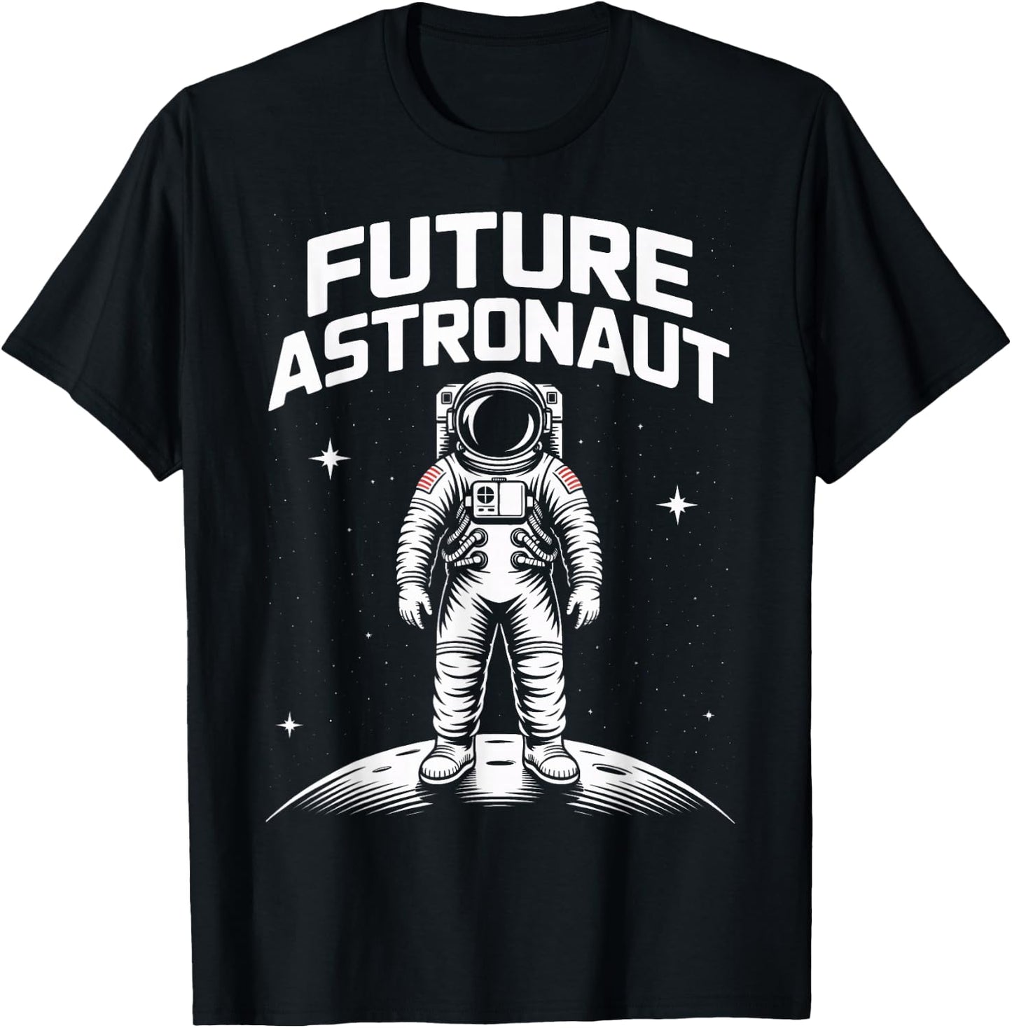 Kids Space Explorer Future Astronaut Spacewalk T-Shirt - T-Shirt | Black