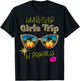 Girls Weekend, Vacation Squad Warning Girls Trip In Progress T-Shirt - T-Shirt | Black