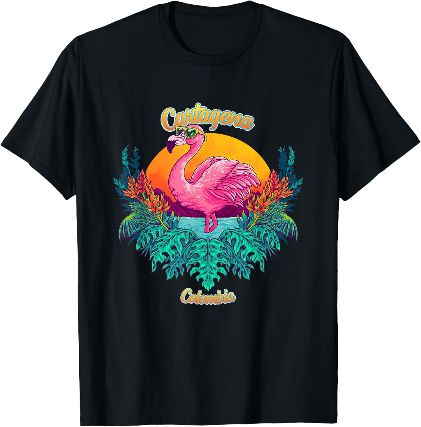 Cartagena Souvenir - Colombia Reminder T-Shirt - T-Shirt | Black