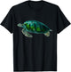 Aquarell | Sea Turtle T-Shirt - T-Shirt | Black