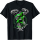 Marvel Avengers Hulk Jump Smash Portrait T-Shirt - T-Shirt | Black