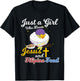 Philippines Filipina Girl Woman Loves Jesus Filipino Food T-Shirt - T-Shirt | Black