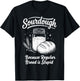 Sourdough Because Regular Bread is Stupid T-Shirt - T-Shirt | Black