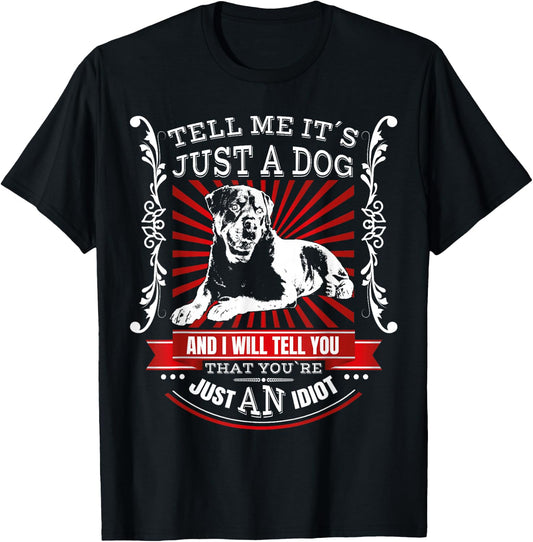 Rottweiler Dog Rottie T-Shirt - T-Shirt | Black