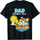 Noah's Ark Birthday Party Dad Birthday Crew Toddler Bday T-Shirt - T-Shirt | Black