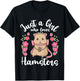 Kids Hamster Just a Girl Who Loves Hamsters T-Shirt - T-Shirt | Black