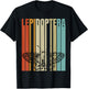 Retro Lepidoptera T-Shirt - T-Shirt | Black