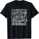 What Happens At Grandma's Stays Grandmother Shirt Nana T-Shirt - T-Shirt | Black