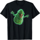 Ghostbusters Slimer Large Face Portrait T-Shirt - T-Shirt | Black