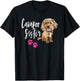 Cavapoo Sister Cavapoo Cute Funny Design for Cavapoo Lovers T-Shirt - T-Shirt | Black