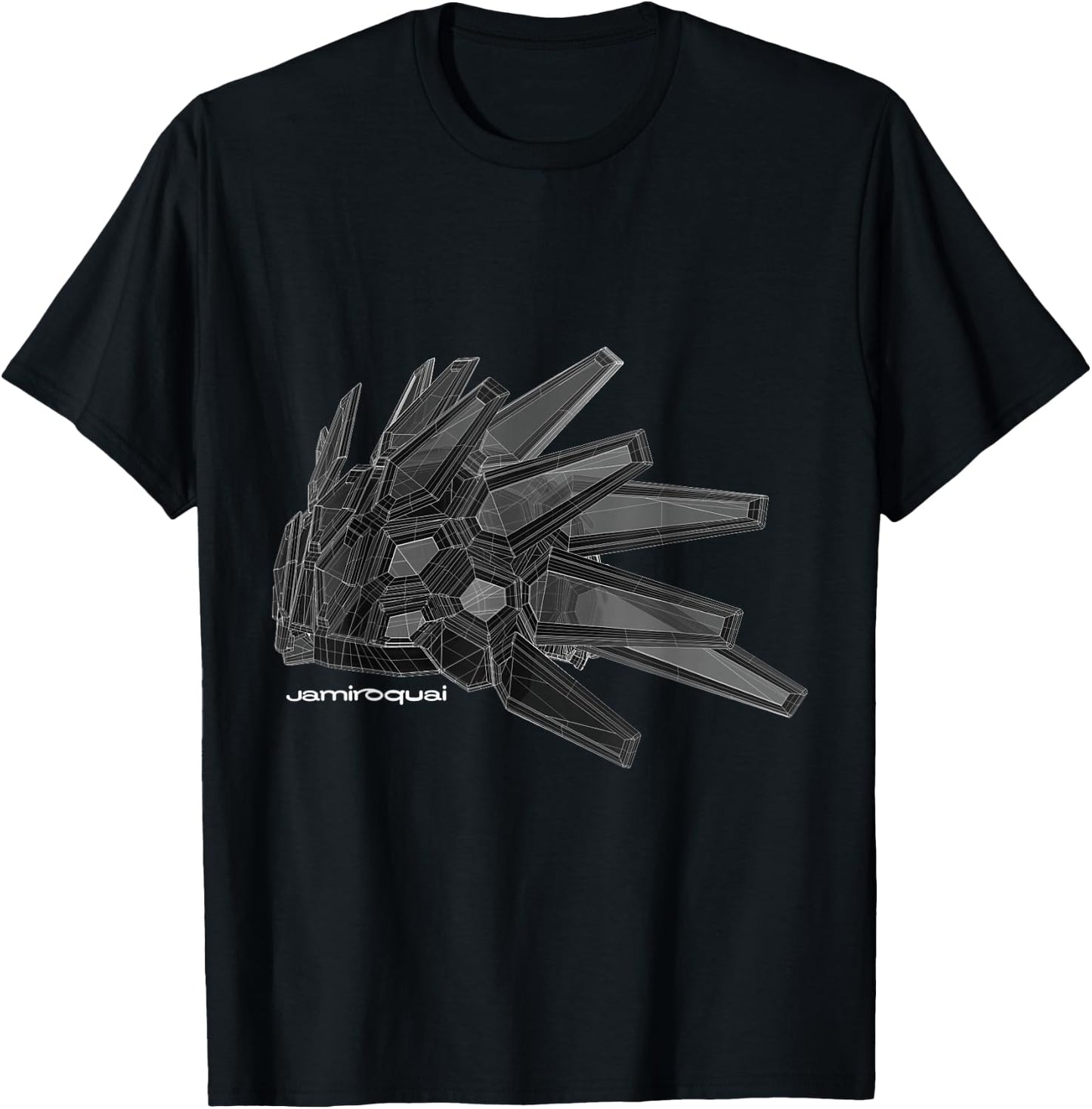 Jamiroquai Official Automaton Hat T-Shirt - T-Shirt | Black